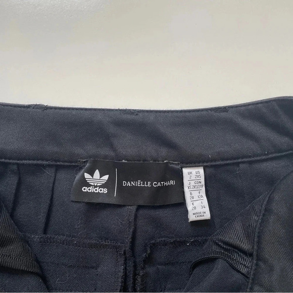 Adidas Originals x Danielle Cathari Black Trousers Size 2XS - Picture 12 of 16